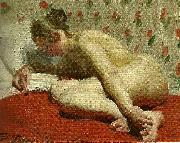 Anders Zorn nakna kvinnokroppen oil painting